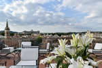 Exclusive Hotel with suggestive view of Rome